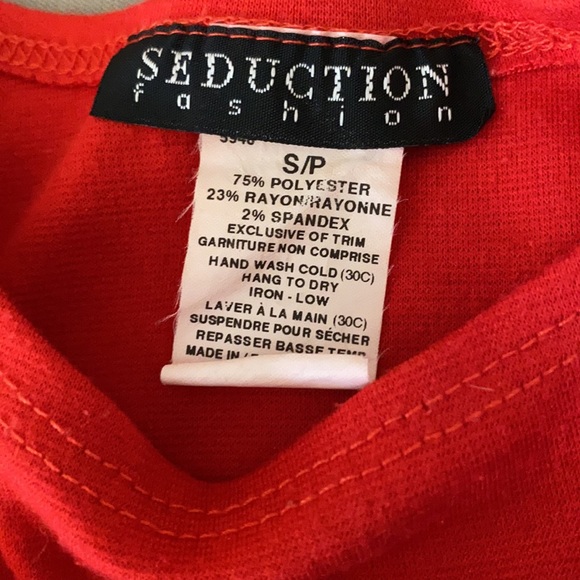 Seduction Fashion little red dress - Picture 2 of 2